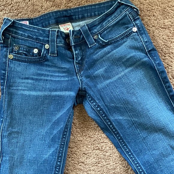 True Religion Skinny Leg Low rise Jean - Picture 2 of 4